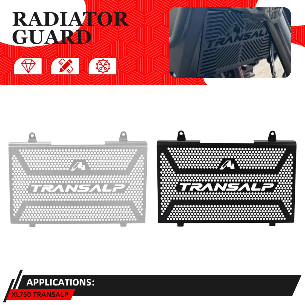 

2024 2025 XL750 transalp Accessories Motorcycle Radiator Guard Grille Protection Cover For Honda xl750 TRANSALP 750 xl 750 2023