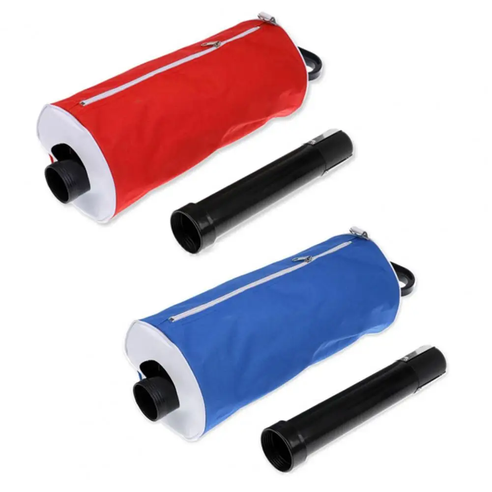 Bolsa de recogida de pelota de Golf portátil, recogedor profesional de dos secciones con cremallera, accesorios para Retriever