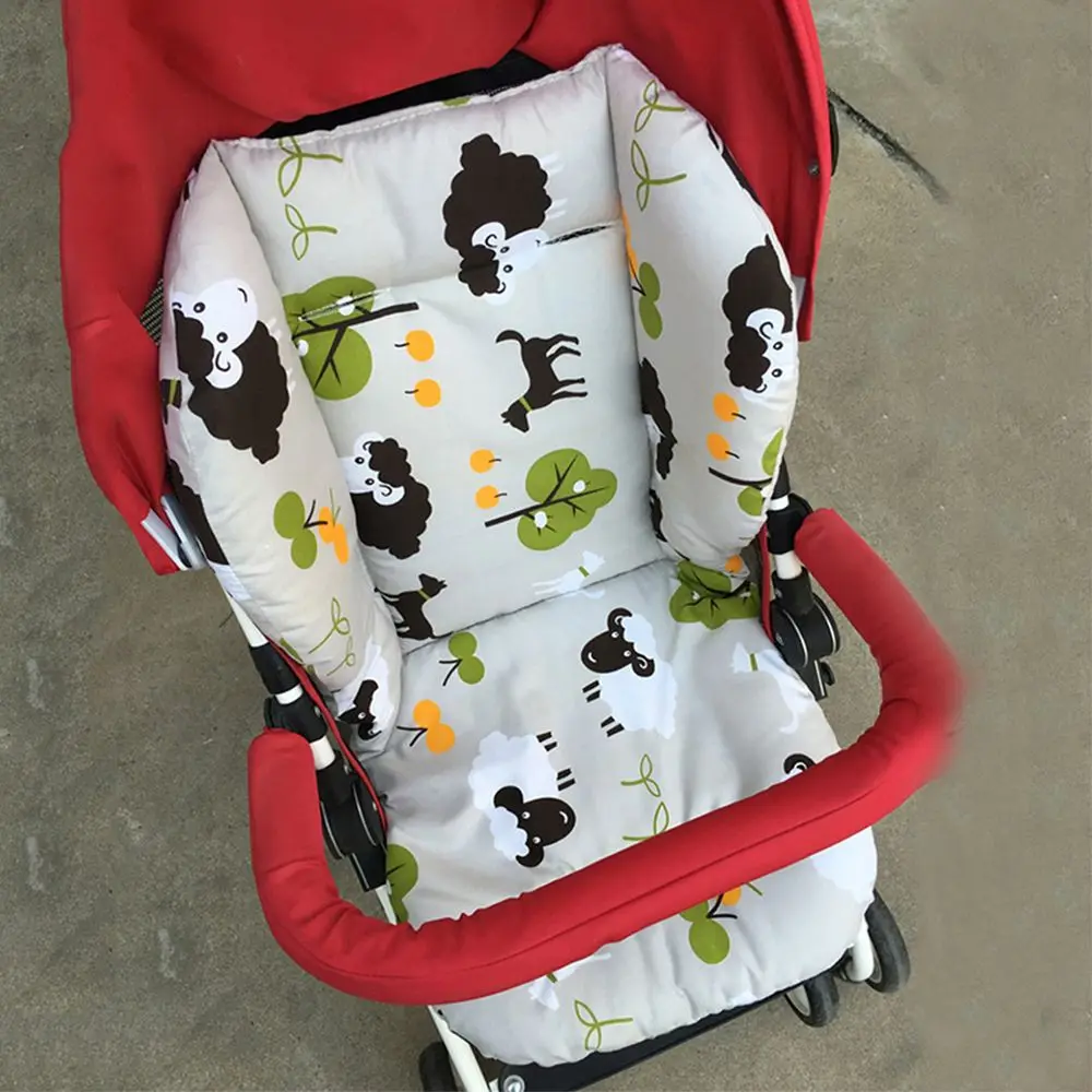 

Chindren Seat Cushion Cart Mat High Chair Liner Mat Cotton Stroller Mat Cotton Mat Stroller Cushion Stroller Accessories