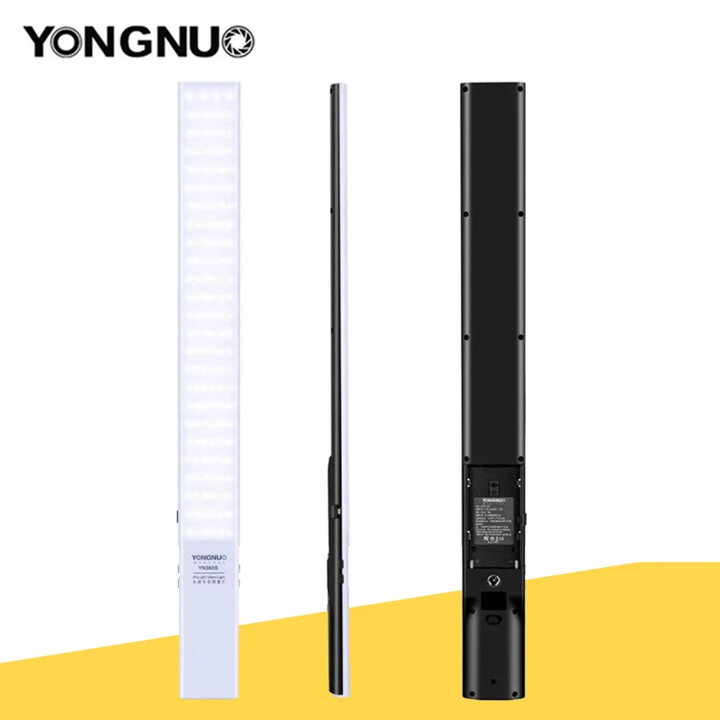 YONGNUO YN360S Handheld LED Video Light Wand Stick 3200k-5600K 5600k Dimmable APP Remote Control CRI95 Photography Studio Light