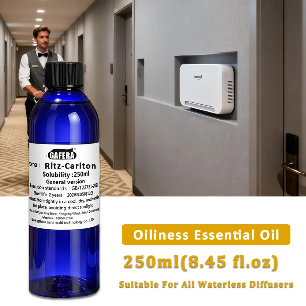 GAFERA 250ml(8.45 fl.oz) Ritz-Carlton Essential Oils - For All Waterless Diffuser, Fragrance Aroma Machine Replenishes Essence