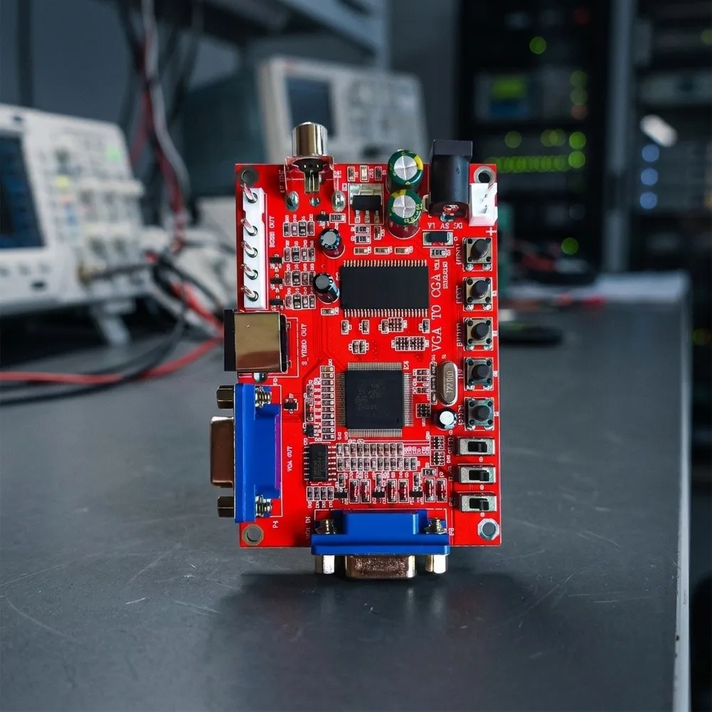 For VGA Input to For RGBS Output For Video Converter Board Supporting 15kHz Scan Rate for CRT Monitor Connection
