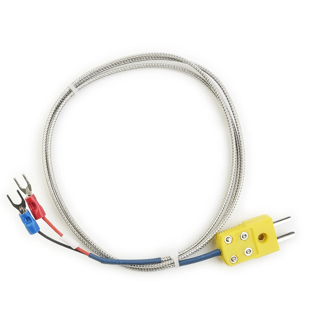1M K-Type Thermocouple Control Block เตาเผาเตาเผาเซรามิค Probe 2372/1300 Sensor Probe อุณหภูมิเซนเซอร์อุณหภูมิ