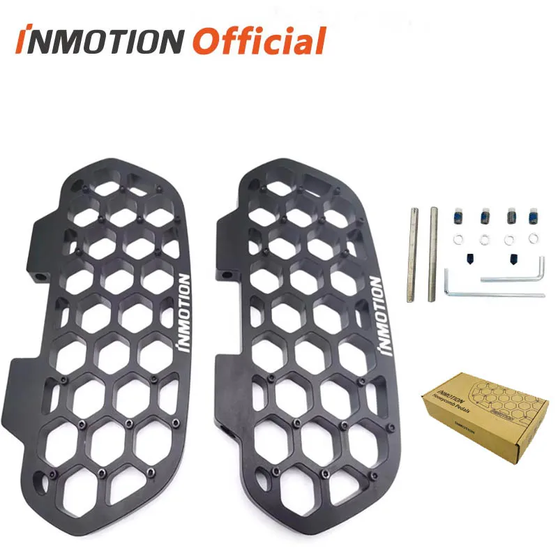 Original Inmotion V11 V12 Honeycomb Foot Pedals, Electric Unicycles Accessories Spiked Non-Slip Off-Road Pedals