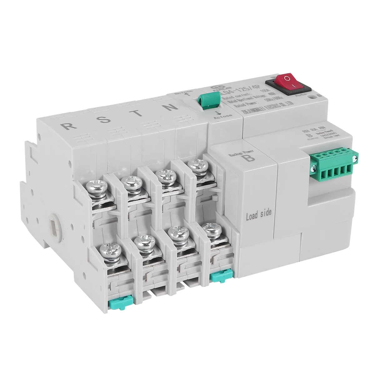 

MCB Type Dual Power Automatic Transfer Switch 4P 100A ATS Circuit Breaker Electrical Switch