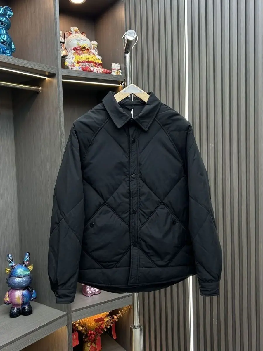 

Теплая хлопковая куртка для мужчин, легкая, с откидным воротником, осенне-зимняя, модная, молодежная, повседневная верхняя одежда