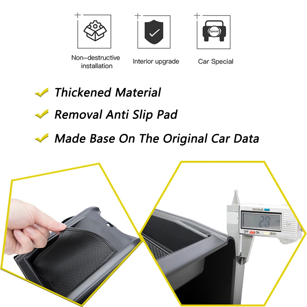 Gear Shift Storage Organizer Cup Holder for Suzuki Jimny JB64 Auto Trans 4WD 2019-2023 Center Console Box Interior Accessories view 4