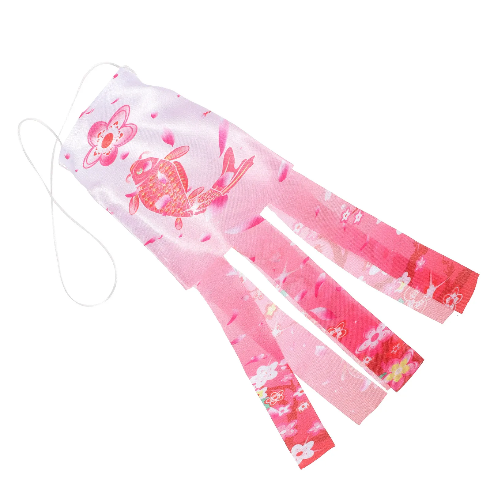 Japanese Carp Streamer Outdoor Hanging Carp Windsock Weather Resistant Colorful Fish Windsock Outdoor Garden Patio Restaurant