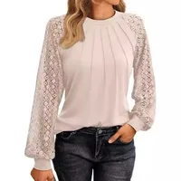 Solid Casual Loose Blouses For Women Fashion 2024 Autumn Vintage Women's Oversized Shirts And Blouses Elegant Youth Female Tops - Image 4