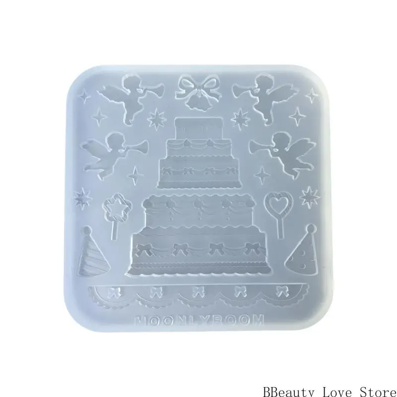 

Flexible Silicone Molds Multilayer Cake Accessories Epoxy Resin Ornament Pendant Mould Practical Jewelry Making Tool