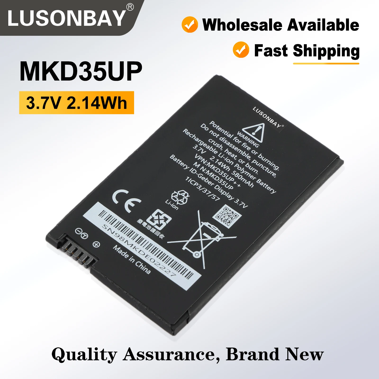 LUSONBAY MKD35UP Remote LCD Key Battery For BMW X3 X4 X5 X6 X7 530Le 730 740 745 760LI 9442976-01 1ICP3/37/57 D-80788 6814351