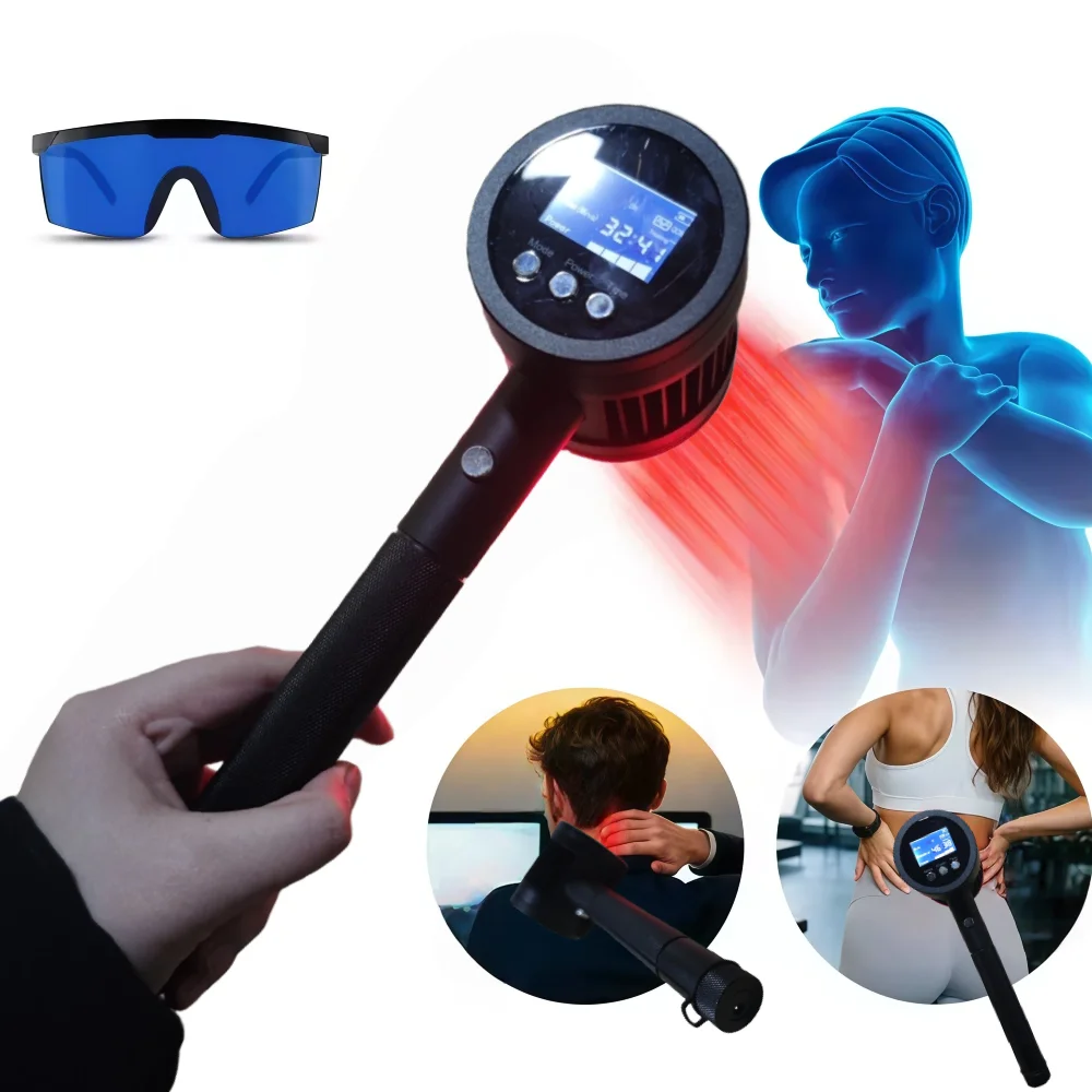 

Лазерный аппарат для низкоинтенсивной терапии красным светом 5 Вт, 650 нм, 808 нм, холодный лазер для лечения артрита, физиотерапия для снятия боли, для дома и клиники