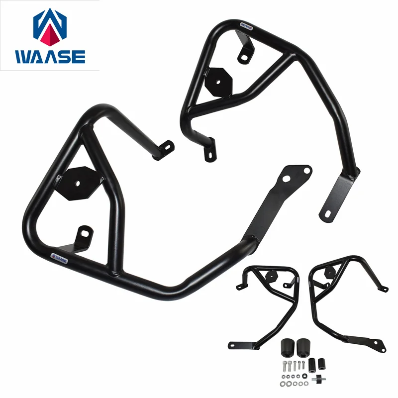 waase For Kawasaki Z650 2017 2018 2019 2020 2021 2022 2023 Engine Bumper Guard Frash Stunt Cage Crash Bar Engine Frame Protector