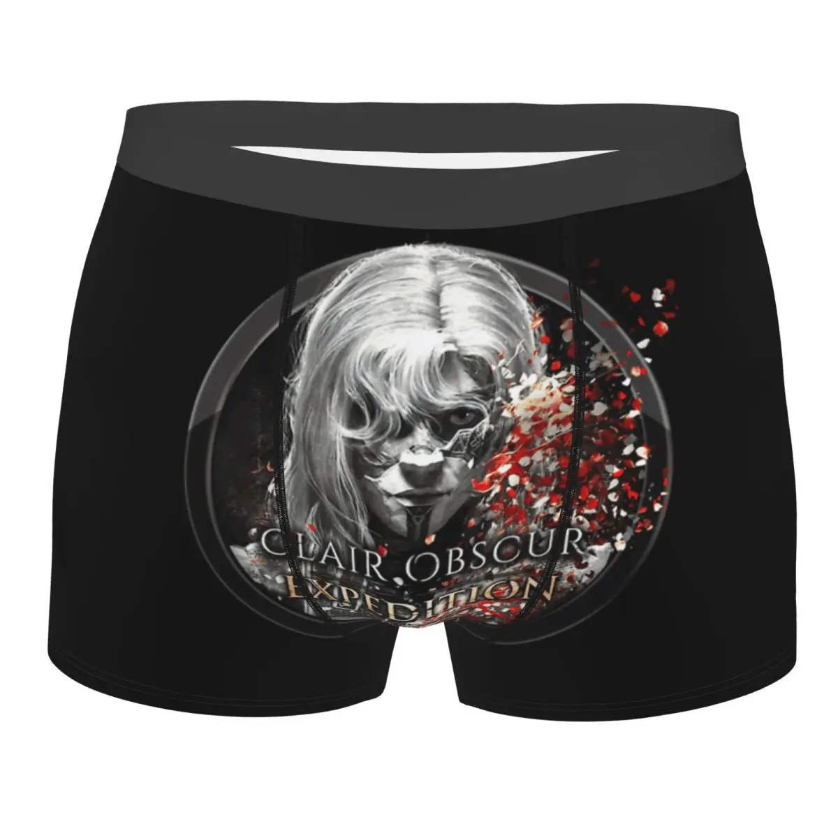 

Custom Clair Obscur Expedition 33 Game Characters Underwear Men Breathbale Boxer Briefs