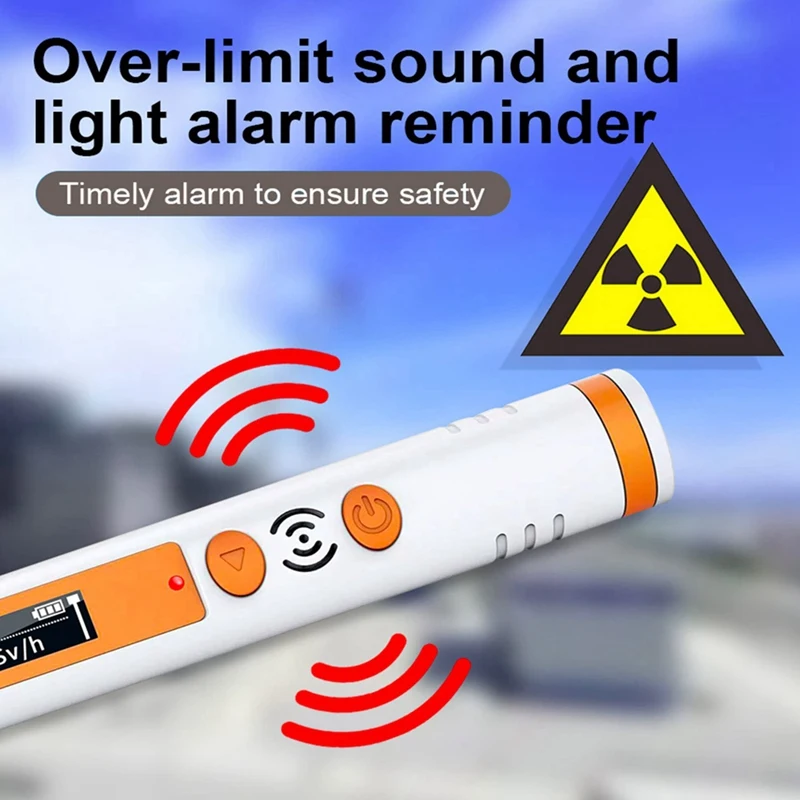 Radiation Detector Radiation Detector Plastic Nuclear Dosimeter Emf Radiation Meter Micro-Beta Gamma X Ray Radiation Monitor