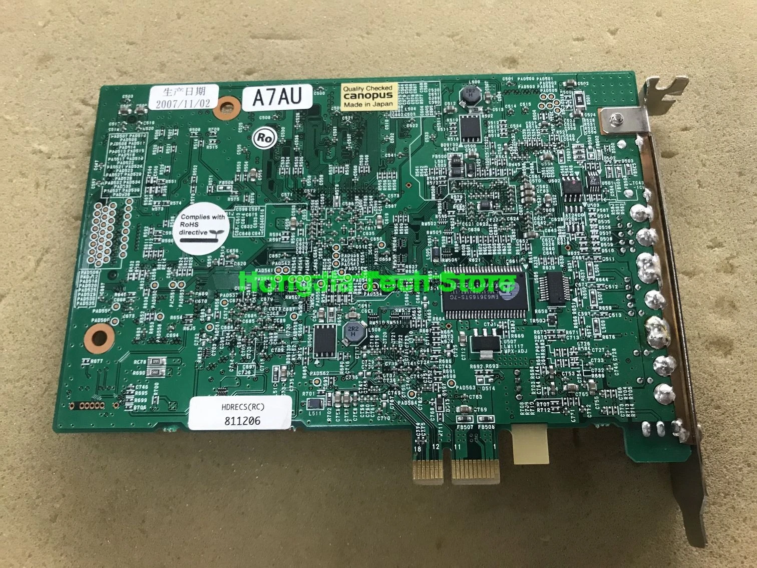 For CANOPUS HDRECS Z08-PC-703 XC4VSX25 Industrial Card A7AU Perfect Work