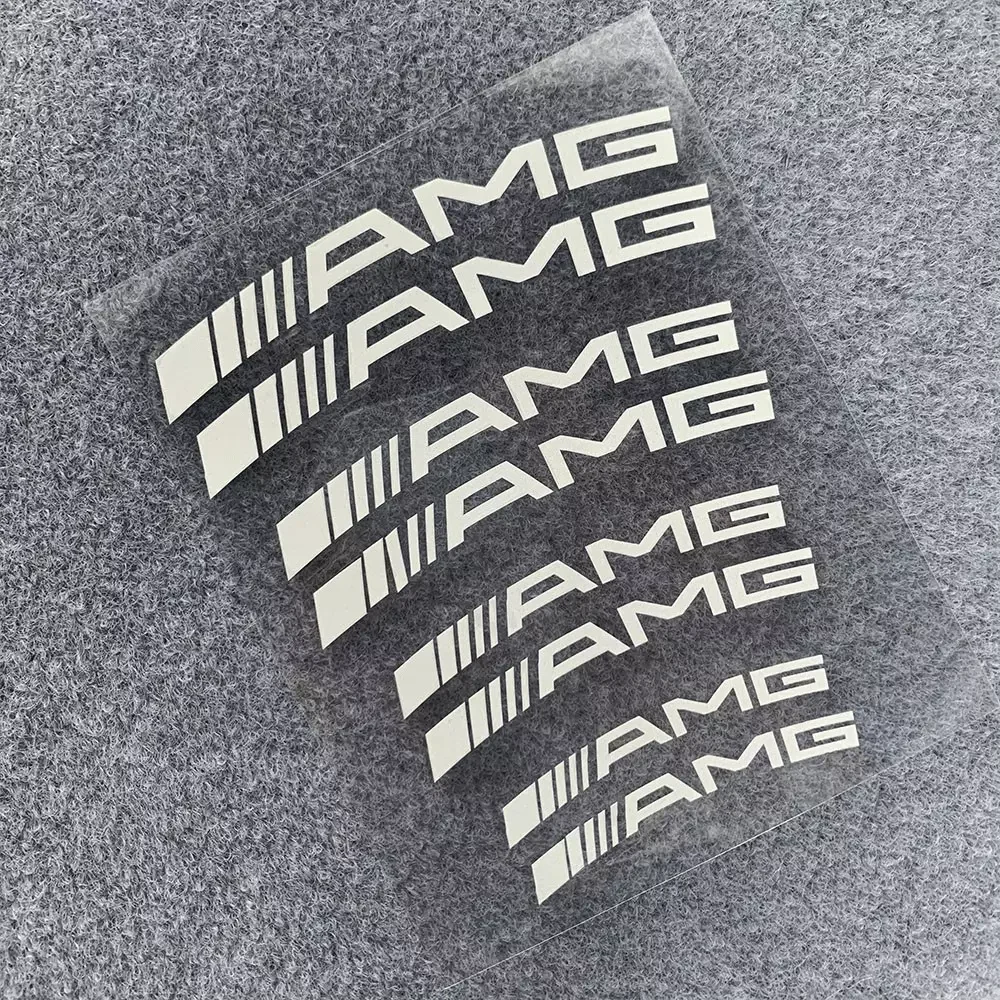 1set Auto Remklauw Sticker Auto Accessoires Waterdichte en Reflecterende Laser Letters Decoratie Decals