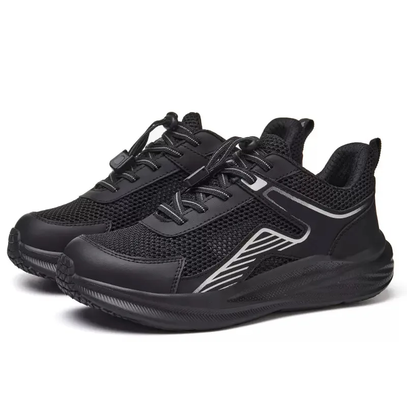 Men\'s new anti-puncture European standard steel head anti-smash shoes men\'s safety shoes solid bottom protective work shoes