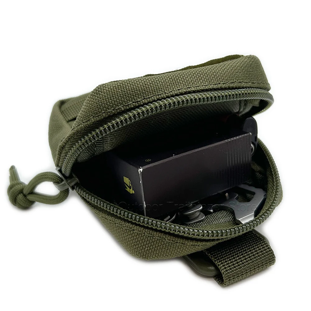 Taktische Mini-MOLLE-Tasche, kompakte Mehrzweck-EDC-Batterie-Zigarettenetui-Kartenhalter-Gürteltasche für Jagd, Trekking, Laufen, Camping – Detail 10