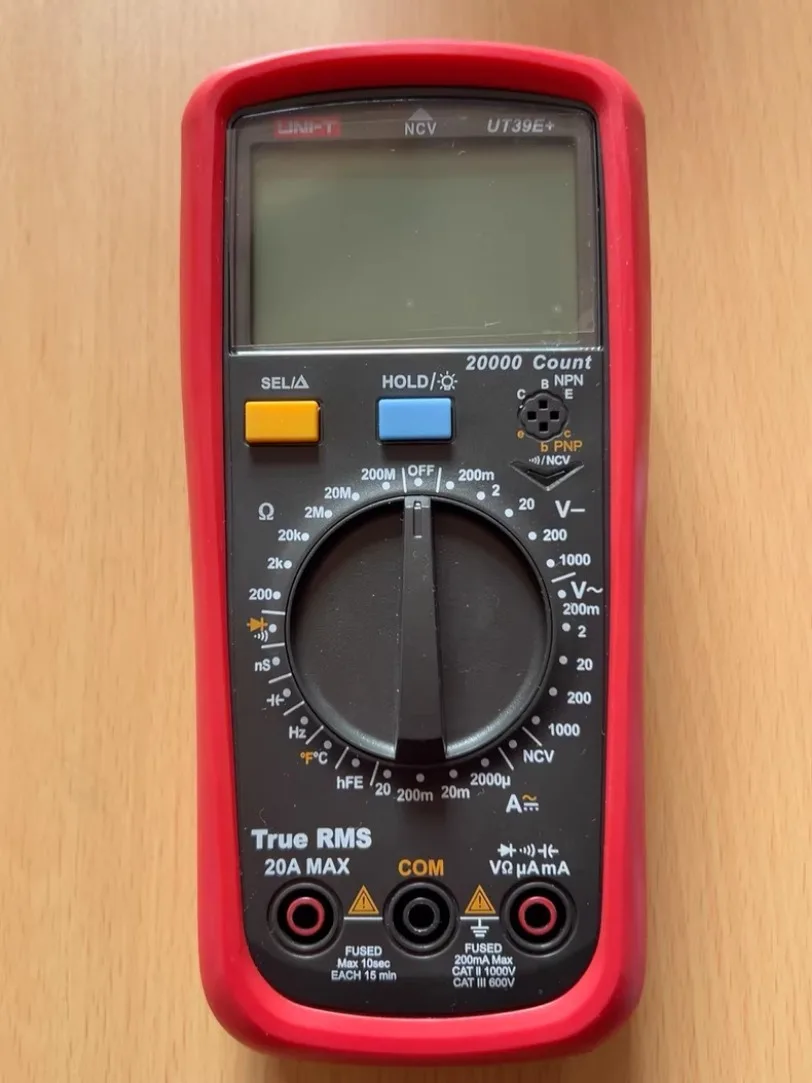 1pc UNI-T UT39E+ 19999 Count DataDMM Digital Multimeters W/ Frequency Tester *SY