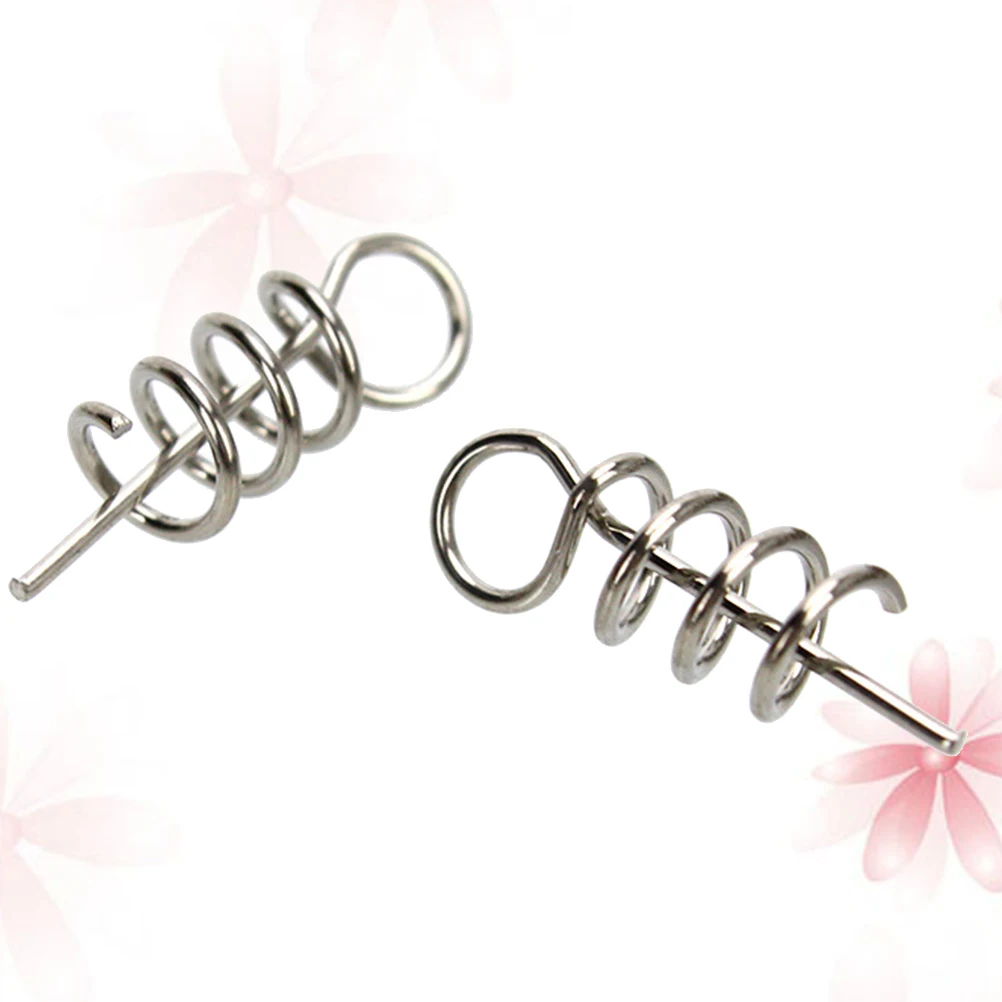 

Lure Baits Crank Hook Spring Lock Pin Fishing Pin Fishing Screw Pin