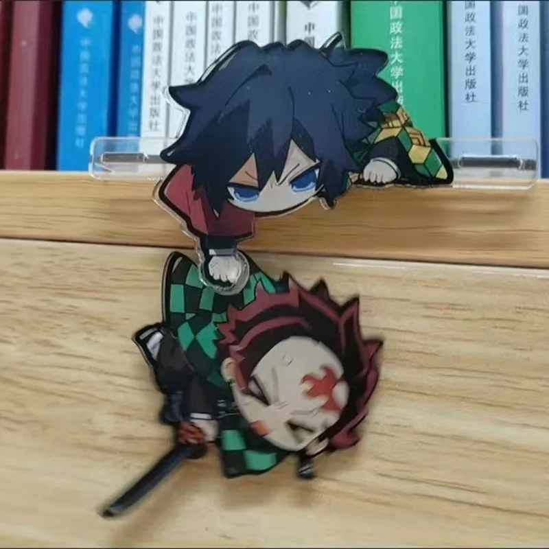 Demon Slayer Decorative Doll Tanjiro Tomiyoshi Yongoka Swingable Creative Interesting Acrylic Sitting Stand Best Friend Gift - view 4