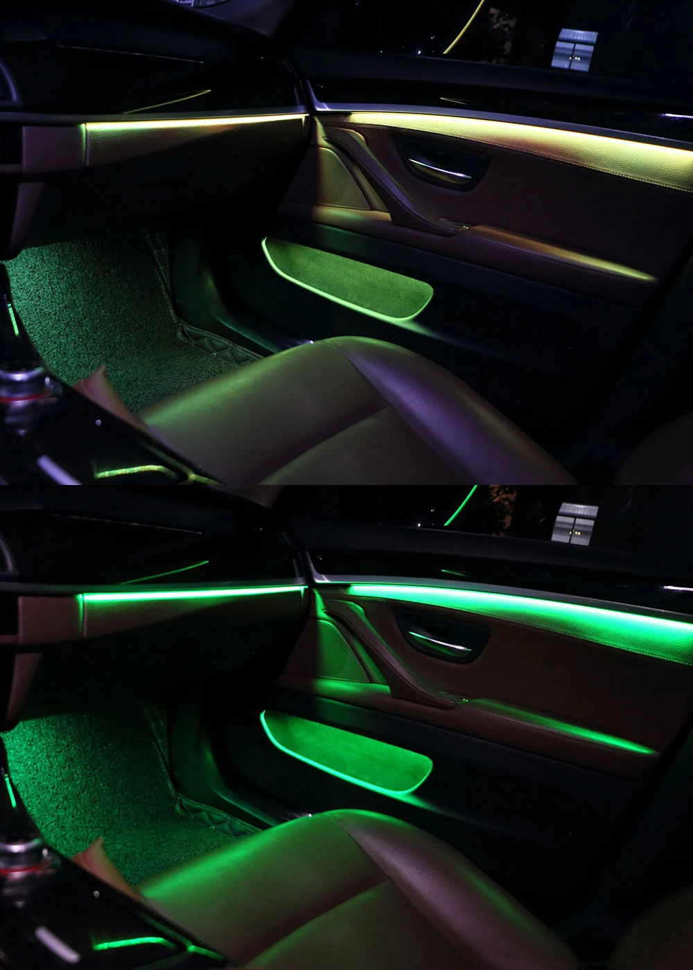 

ambient light For BMW 1/2/3/4 series f20 f45 f46 f30 f36 original car knob button control and CD button control atmosphere light