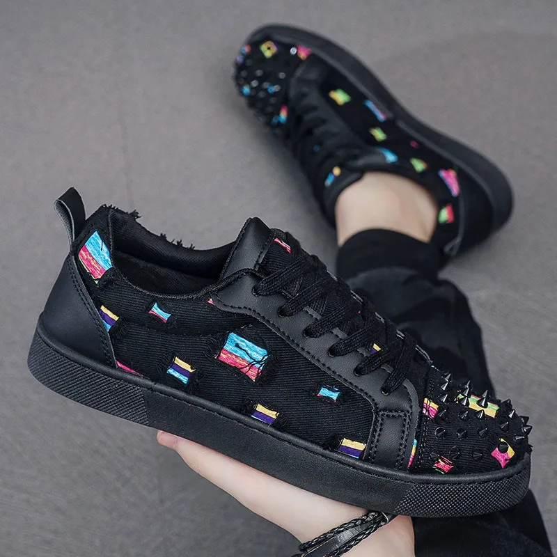 size 36-44 unisex rivrts canvas shoes for man sneakers uomo flat shoes designer non-leather casual shoes originals zapatillas
