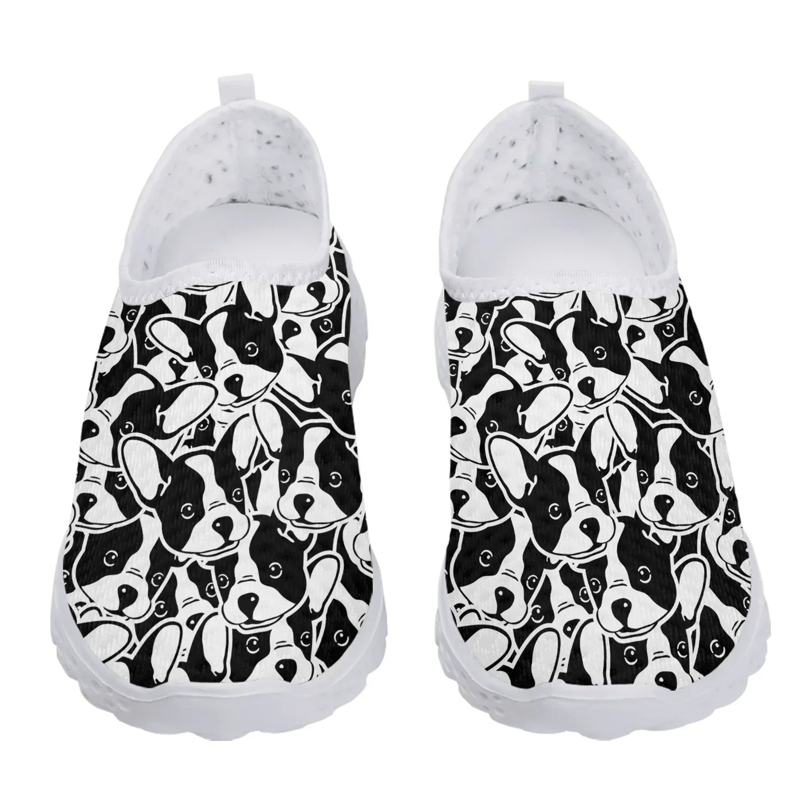 

Boston Terrier Design Lightweight Outdoor Mesh Shoes Comfortable And Breathable Summer Shoes Leisure Shoes Zapatos