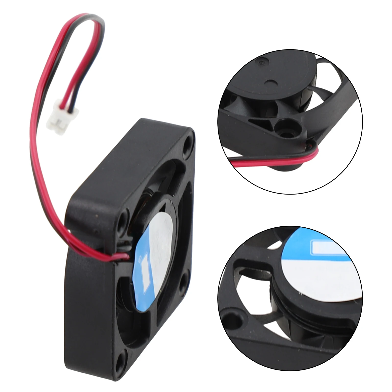 12V Cooling Fan CPU Cooling Fan Car Electronics Non-deformable Performance Tested Wear-resistant Accurate Parameters