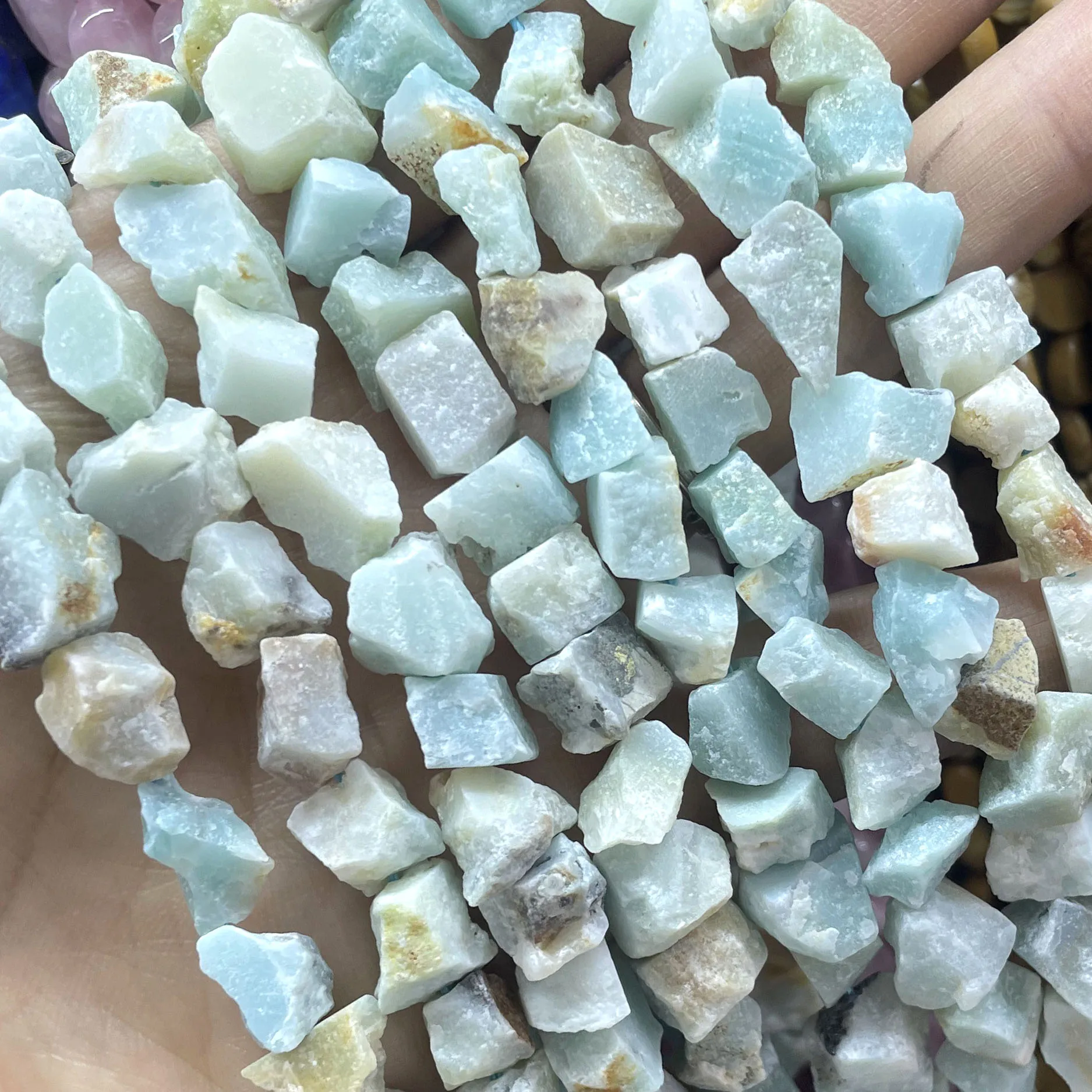 Jewelry Making Amazon - 7-11MM Natural Stone Irregular Freeform Raw