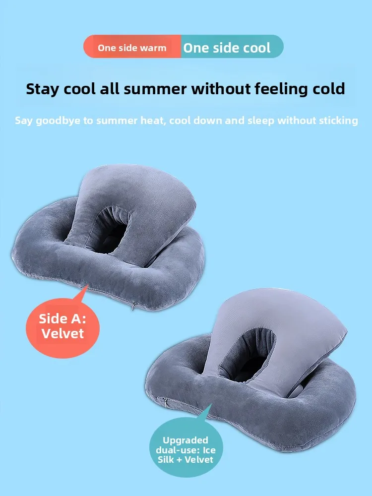 Office Nap Pillow Slumber Support Headrest for Desk Adjustable Neck And Shoulder Relaxation Home Decorative Cushion