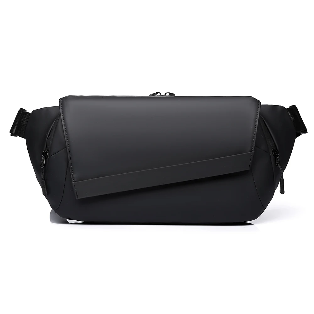 Men's Chest Bag, Waterproof Large-Capacity Shoulder Crossbody Bag, Trendy and Versatile Commuter Bag