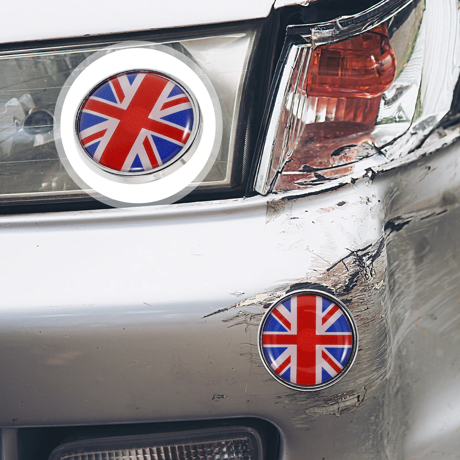 

Long-Lasting Car Sticker Flag Design Easy Apply No Residue Auto Exterior Decor Car Sticker Motorcycle Stickers