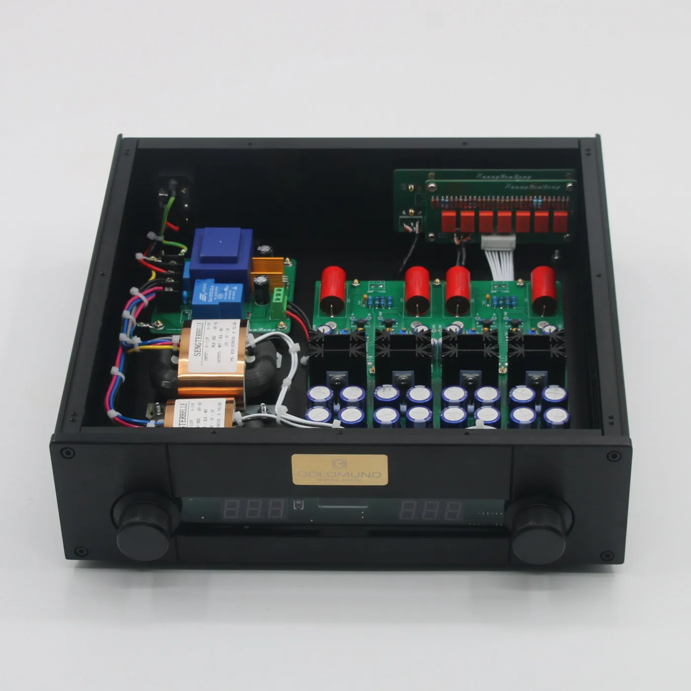 Finished JC-2 Class A Home Audio Preamplifier HiFi Remote Control 128 Steps Volume Preamp