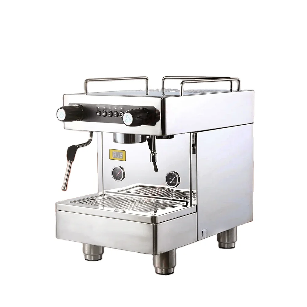 

Factory Professional Commercial Semi Automatic Coffee Machine CE 9bar Extraction Pressure Cappuccino Italian Espresso Maker