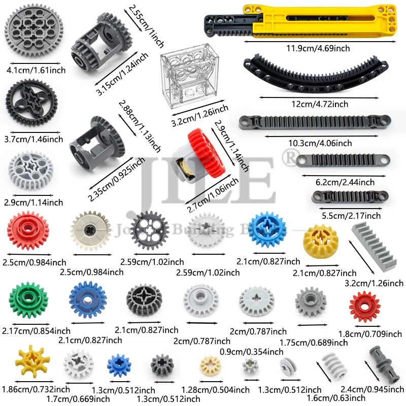 MOCハイテクブロックテクノロジーリフトアームビームギアクロスアクスルフレームコネクターピンビルドビルディングブロックロボット互換車玩具
