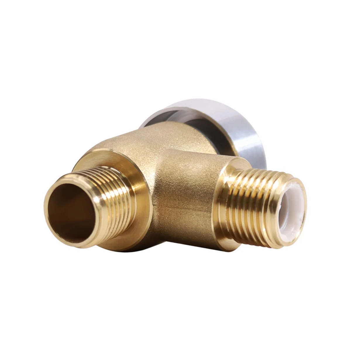 571-VAC-CHK-A Upgraded Brass RV Vacuum Breaker Check Valve for 571Check Valve Replace Leaking Vacuum Breaker 1/2 Male