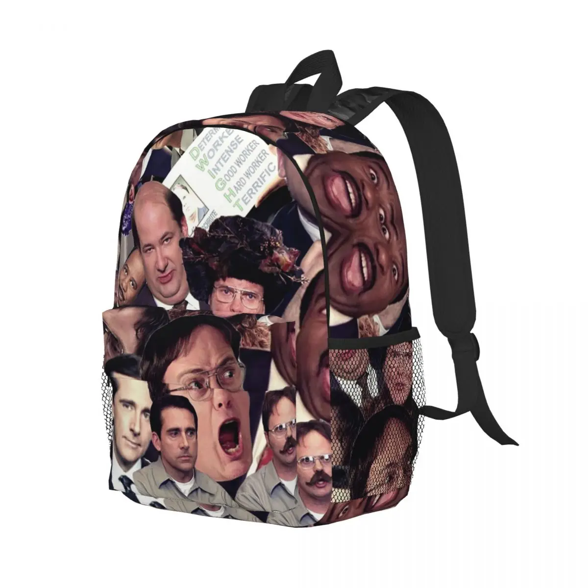 Zaini Mashup da ufficio ragazzi ragazze Bookbag moda studenti borse da scuola zaino per Laptop borsa a tracolla grande capacità