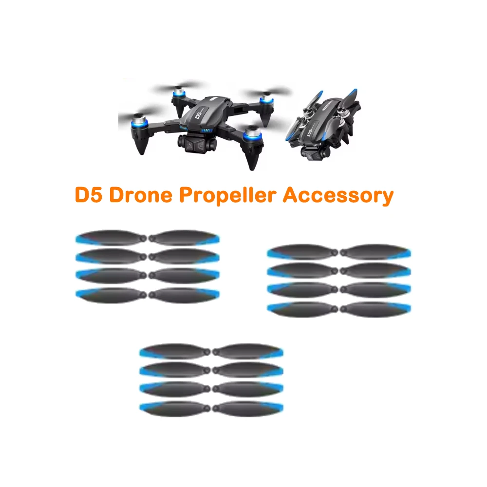D5 Large Screen Remote Controller Drone Original Propeller Prop Main Blade Wing Rotor Part Accessory