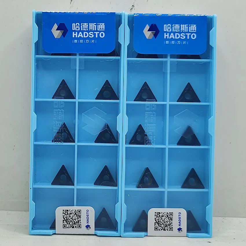 

TCMT110208 HS8125 TCMT110208 TCMT11 HADSTO Лезвия с ЧПУ, твердосплавные вставки, токарные вставки для стали P15-P30, 10 шт./кор.