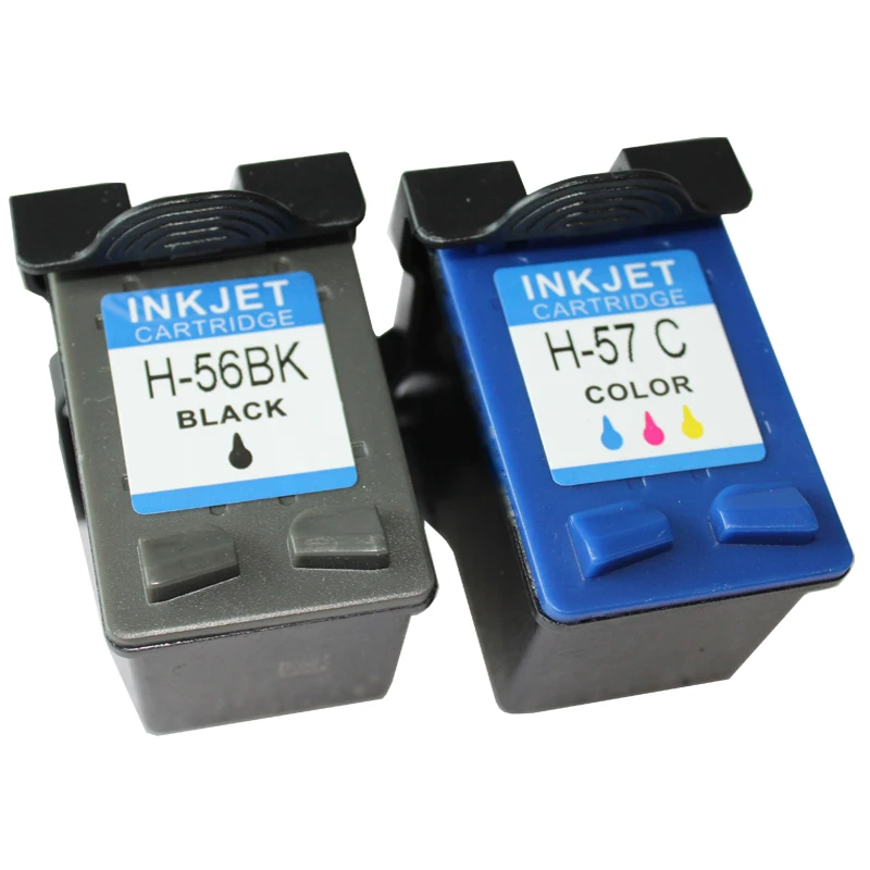 Cartucho de tinta para impresora HP, recambio de tinta Compatible con C6656a, C6657a, PSC 4200, 1110, 1205, 1210, 1215, 1219, 1315, 1340, 1350,