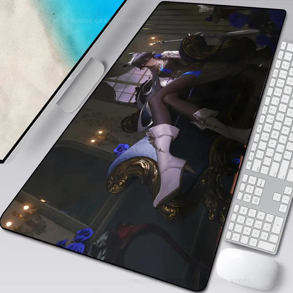 

Arknights Mouse Mat Desk Mat With Pad Gaming Accessories Prime Gaming XXL Keyboard Pad Stitch Padding Mat