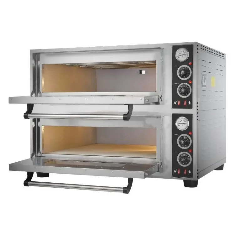 Commercial Double Deck Baking Oven Commercial Pizza Bread Making Machine Bakery Oven for Backing