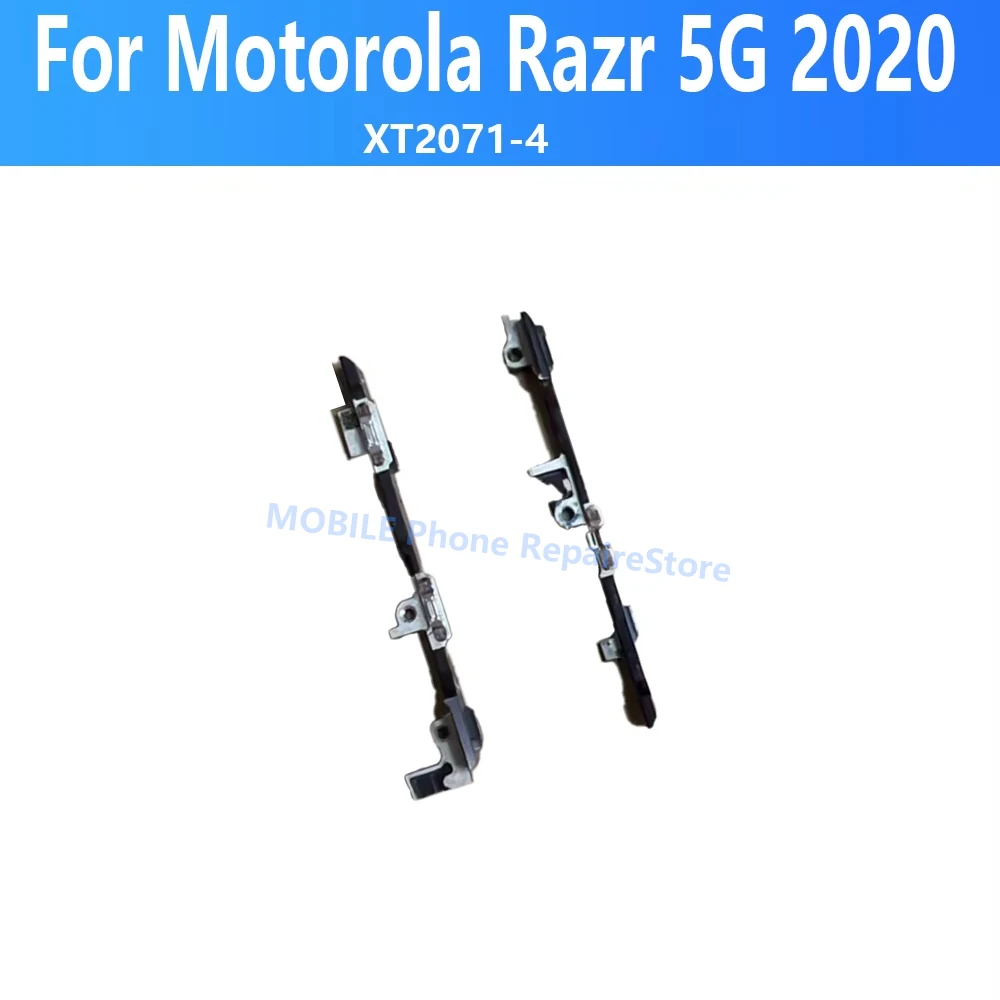 Afbeelding 3: Beugel LCD Frame Bezel Screen Chain snap met gesp midden Voor Motorola Razr 5G 2020 XT2071-4