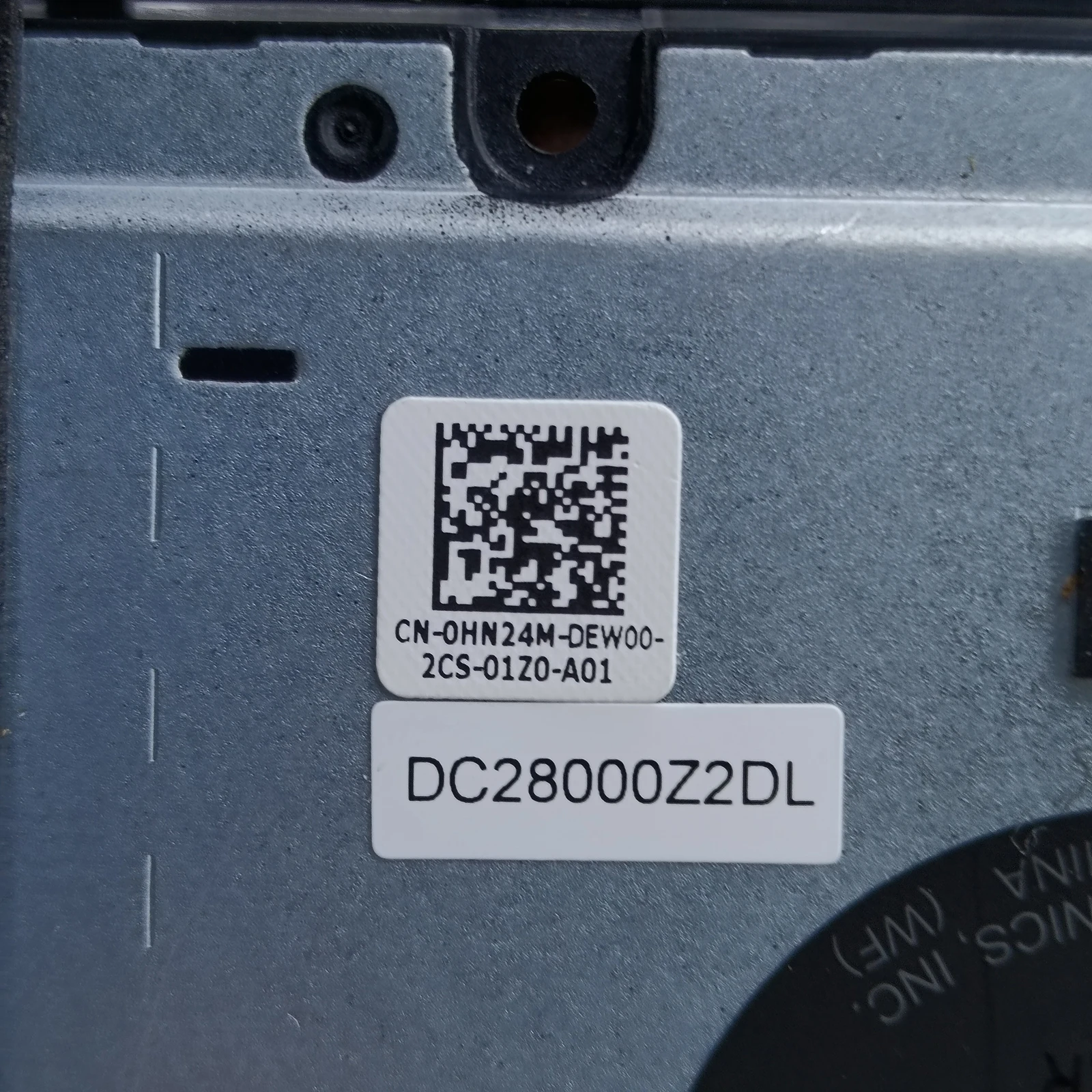 0RPD7J 06VJDM 0HN24M Laptop Cooling Fan For DELL Precision 7770 M7770 Replacement Notebook Cooler Fan