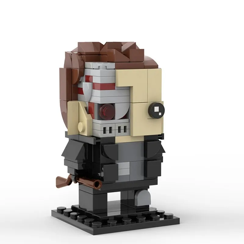 

Moc Game Movie Series Character Doll Brickheadz Action Figure Model Building Blocks Assembly Ornaments Robot Toys Holiday Gift