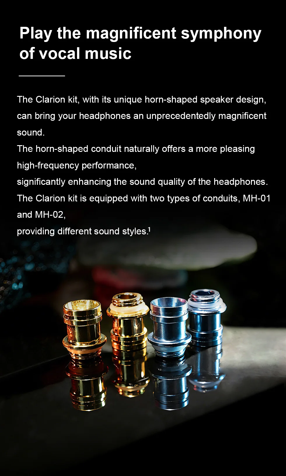SIRINLABS Clarion Ohrhörer-Aufsätze MAETM Multi-Dimensional Acoustic Expansion Kit für Moondrop SIMGOT – Detail 4