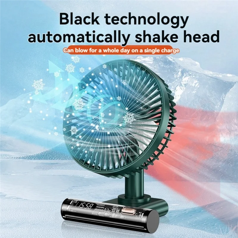 جديد سطح المكتب مروحة USB مروحة صغيرة المحمولة مكتب على مدار الساعة سوينغ مروحة صغيرة عمر البطارية الطويل مروحة المبيعات