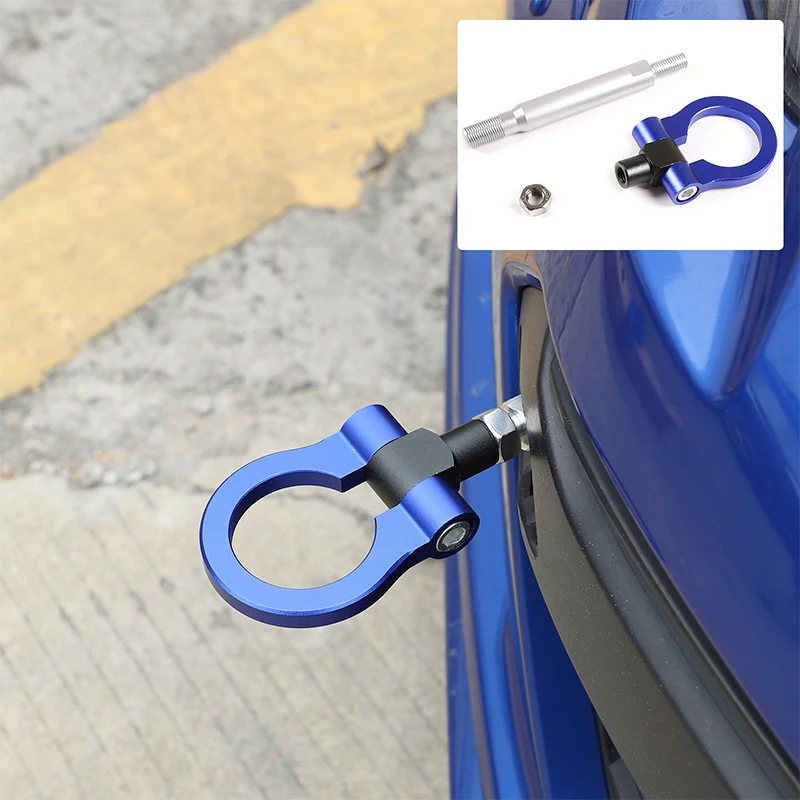 

For 12-20 Toyota 86/For 12-20 Subaru BRZ Car Front Bumper Trailer Ring Carbon Steel+Aluminum Alloy Automotive Modification Parts